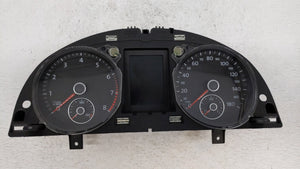 2011 Volkswagen Cc Instrument Cluster Speedometer Gauges P/N:3C8920970M 3C8 920 970M Fits OEM Used Auto Parts - Oemusedautoparts1.com