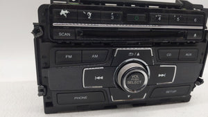 2013-2015 Honda Civic Radio AM FM Cd Player Receiver Replacement P/N:39100-TR3-A314-M1 39100-TS8-L314-M1 Fits 2013 2014 2015 OEM Used Auto Parts - Oemusedautoparts1.com