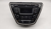 2013 Hyundai Elantra Radio AM FM Cd Player Receiver Replacement P/N:96170-3X155RA5 Fits OEM Used Auto Parts - Oemusedautoparts1.com