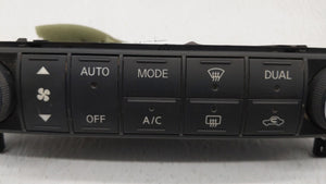 2007-2008 Nissan Maxima Climate Control Module Temperature AC/Heater Replacement P/N:27500-ZK30A Fits 2007 2008 OEM Used Auto Parts - Oemusedautoparts1.com