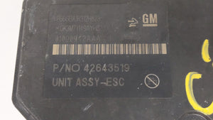 2017-2018 Chevrolet Trax ABS Pump Control Module Replacement P/N:42643519 42643519 Fits 2017 2018 2019 OEM Used Auto Parts - Oemusedautoparts1.com