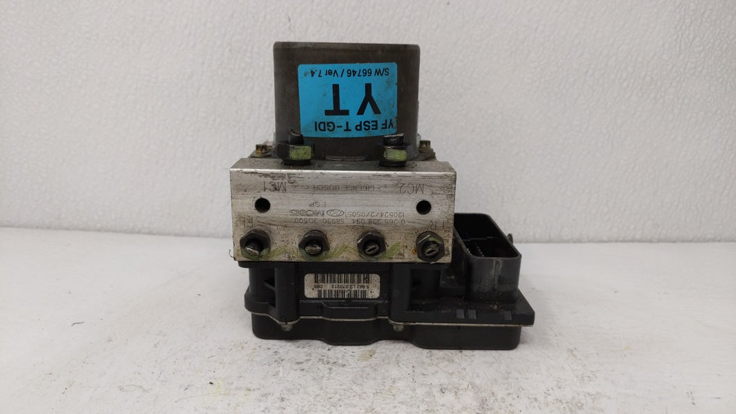 2011-2013 Hyundai Sonata ABS Pump Control Module Replacement P/N:58920-30500 58920-3Q500 Fits 2011 2012 2013 OEM Used Auto Parts - Oemusedautoparts1.com