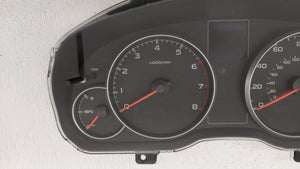 2013-2014 Subaru Legacy Instrument Cluster Speedometer Gauges P/N:85004AJ01A Fits 2013 2014 OEM Used Auto Parts - Oemusedautoparts1.com