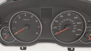 2013-2014 Subaru Legacy Instrument Cluster Speedometer Gauges P/N:85004AJ01A Fits 2013 2014 OEM Used Auto Parts - Oemusedautoparts1.com