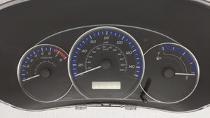 2011 Subaru Forester Instrument Cluster Speedometer Gauges P/N:85003SC310 Fits OEM Used Auto Parts - Oemusedautoparts1.com