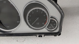 2010 Mercedes-Benz E350 Instrument Cluster Speedometer Gauges P/N:212 900 59 03 2129005903 Fits OEM Used Auto Parts - Oemusedautoparts1.com
