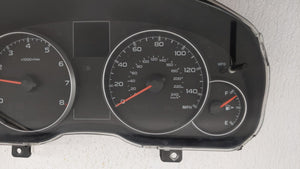 2013-2014 Subaru Legacy Instrument Cluster Speedometer Gauges P/N:85004AJ01A Fits 2013 2014 OEM Used Auto Parts - Oemusedautoparts1.com