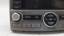 2010-2012 Subaru Legacy Radio AM FM Cd Player Receiver Replacement P/N:86201AJ60A Fits 2010 2011 2012 OEM Used Auto Parts - Oemusedautoparts1.com