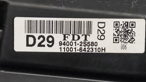 2010-2013 Hyundai Tucson Instrument Cluster Speedometer Gauges P/N:94001-2S580 94001-2S585 Fits 2010 2011 2012 2013 OEM Used Auto Parts - Oemusedautoparts1.com