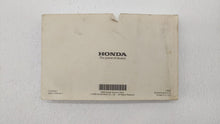 2003 Honda Accord Owners Manual Book Guide P/N:00X31-SDN-6011 OEM Used Auto Parts - Oemusedautoparts1.com