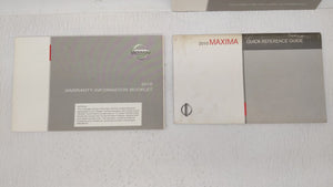 2010 Nissan Maxima Owners Manual Book Guide OEM Used Auto Parts - Oemusedautoparts1.com