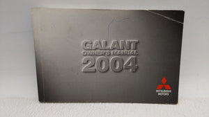 2004 Mitsubishi Galant Owners Manual Book Guide P/N:MR963438 OEM Used Auto Parts - Oemusedautoparts1.com