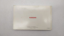 2004 Nissan Maxima Owners Manual Book Guide OEM Used Auto Parts - Oemusedautoparts1.com