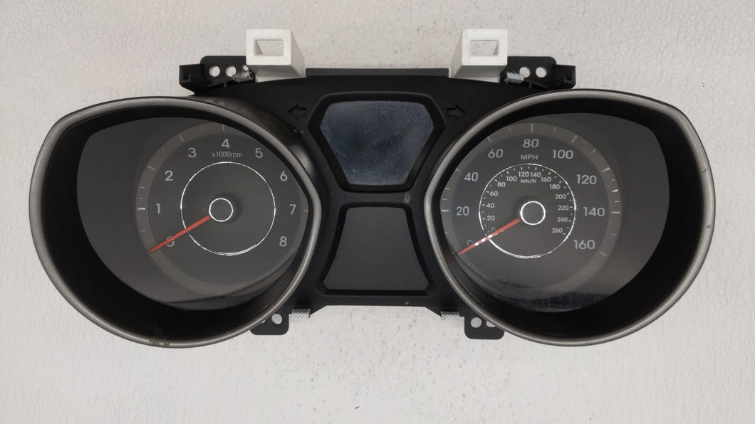 2014-2016 Hyundai Elantra Instrument Cluster Speedometer Gauges P/N:94004-3Y010 Fits 2014 2015 2016 OEM Used Auto Parts - Oemusedautoparts1.com