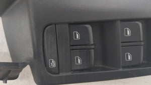 2009-2012 Audi A4 Master Power Window Switch Replacement Driver Side Left P/N:8K0959565B 8K0959851D Fits 2009 2010 2011 2012 OEM Used Auto Parts - Oemusedautoparts1.com