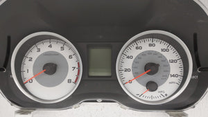 2014 Subaru Impreza Instrument Cluster Speedometer Gauges P/N:85012FJ510 Fits OEM Used Auto Parts - Oemusedautoparts1.com