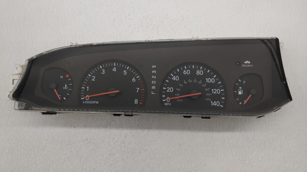 2008 Toyota Yaris Instrument Cluster Speedometer Gauges P/N:83810-07060 Fits OEM Used Auto Parts - Oemusedautoparts1.com