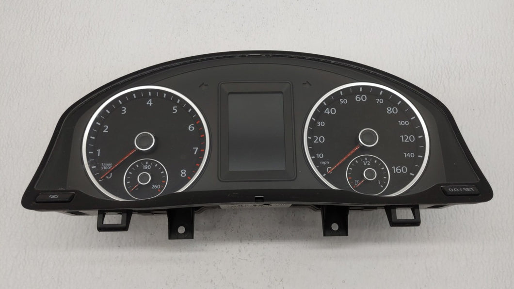 2010 Volkswagen Tiguan Instrument Cluster Speedometer Gauges P/N:5N0920961A 5N0920971A Fits OEM Used Auto Parts - Oemusedautoparts1.com