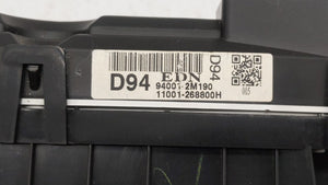 2009-2010 Hyundai Genesis Instrument Cluster Speedometer Gauges P/N:94001-2M190 Fits 2009 2010 OEM Used Auto Parts - Oemusedautoparts1.com