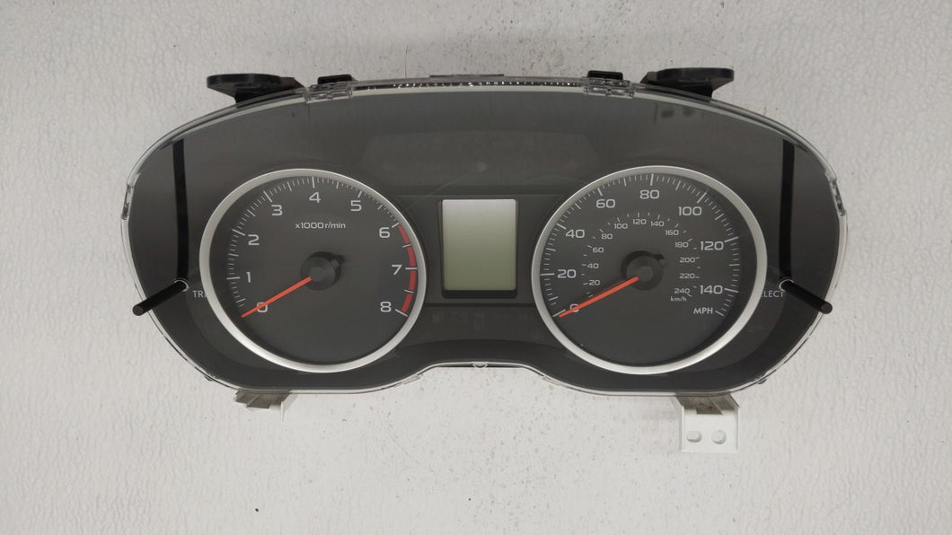 2014 Subaru Forester Instrument Cluster Speedometer Gauges P/N:85002SG030 Fits OEM Used Auto Parts - Oemusedautoparts1.com