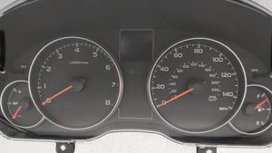 2013-2014 Subaru Legacy Instrument Cluster Speedometer Gauges P/N:85004AJ01A Fits 2013 2014 OEM Used Auto Parts - Oemusedautoparts1.com