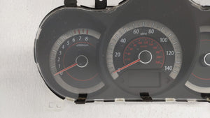 2010 Kia Forte Instrument Cluster Speedometer Gauges Fits OEM Used Auto Parts - Oemusedautoparts1.com