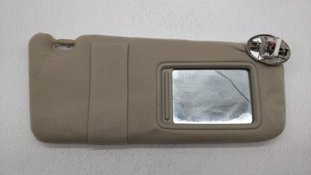 2007-2011 Toyota Camry Sun Visor Shade Replacement Passenger Right Mirror Fits 2007 2008 2009 2010 2011 OEM Used Auto Parts - Oemusedautoparts1.com