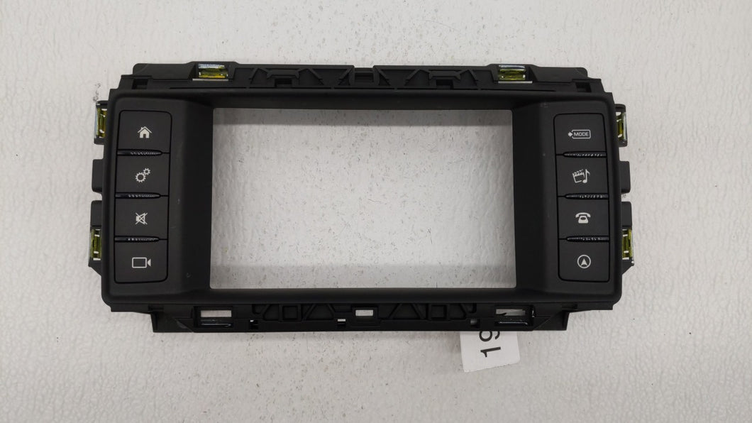 2017-2018 Jaguar Xe Radio Control Panel - Oemusedautoparts1.com