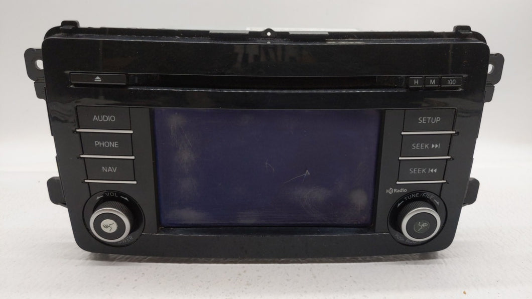 2013-2014 Mazda Cx-9 Radio AM FM Cd Player Receiver Replacement P/N:TK22 66 DV0 TK21 66 DV0 Fits 2013 2014 OEM Used Auto Parts - Oemusedautoparts1.com