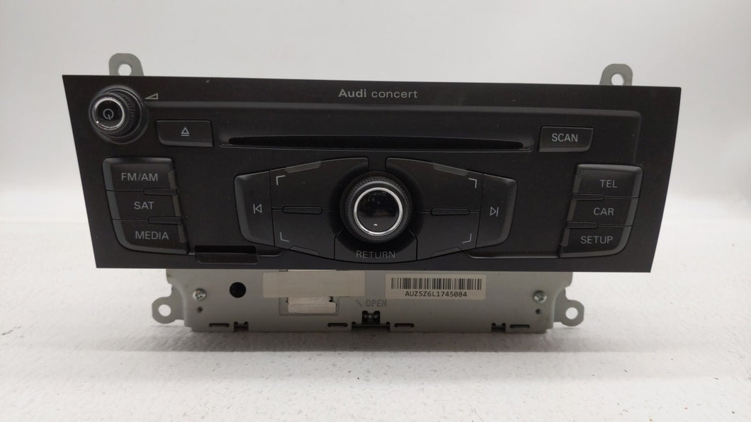 2015-2017 Audi A5 Radio AM FM Cd Player Receiver Replacement P/N:8T1 035 186 R Fits 2010 2011 2012 2013 2014 2015 2016 2017 OEM Used Auto Parts - Oemusedautoparts1.com