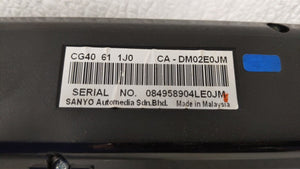 2013-2014 Mazda 5 Information Display Screen - Oemusedautoparts1.com