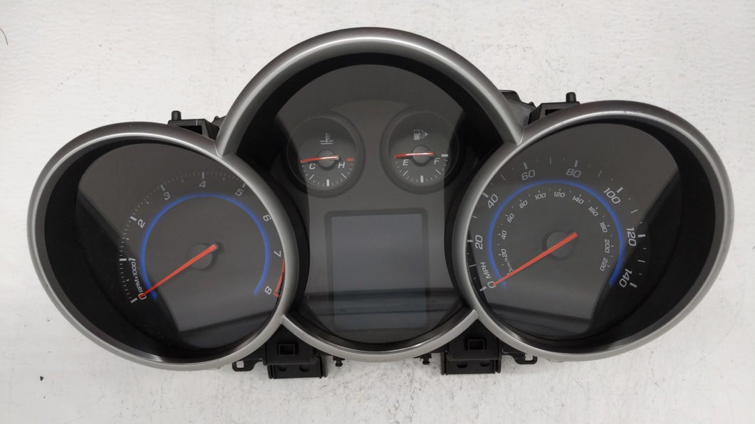 2015 Chevrolet Cruze Instrument Cluster Speedometer Gauges P/N:94560794 Fits OEM Used Auto Parts - Oemusedautoparts1.com