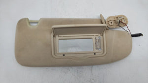 2006-2009 Ford Fusion Sun Visor Shade Replacement Passenger Right Mirror Fits 2006 2007 2008 2009 OEM Used Auto Parts - Oemusedautoparts1.com