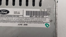 2009 Ford Focus Radio AM FM Cd Player Receiver Replacement P/N:9S4T-19C157-AB 9S4T-19C157-AA Fits OEM Used Auto Parts - Oemusedautoparts1.com
