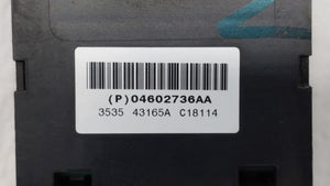 2006-2010 Jeep Grand Cherokee Master Power Window Switch Replacement Driver Side Left P/N:04602781AA 56040694AD Fits OEM Used Auto Parts - Oemusedautoparts1.com