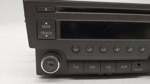 2013-2014 Nissan Sentra Radio AM FM Cd Player Receiver Replacement P/N:28185-3RA2A 28185-3RA2B Fits 2013 2014 OEM Used Auto Parts - Oemusedautoparts1.com