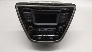 2014-2016 Hyundai Elantra Radio AM FM Cd Player Receiver Replacement P/N:96170-3X156GU 96180-3X165GU Fits 2014 2015 2016 OEM Used Auto Parts - Oemusedautoparts1.com