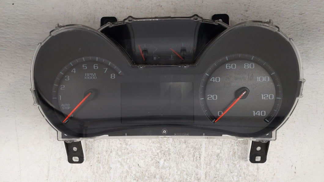 2017-2019 Chevrolet Impala Instrument Cluster Speedometer Gauges P/N:84142075 84037517 Fits 2017 2018 2019 OEM Used Auto Parts - Oemusedautoparts1.com