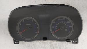 2015-2017 Hyundai Accent Instrument Cluster Speedometer Gauges P/N:94021-1R510 Fits 2015 2016 2017 OEM Used Auto Parts - Oemusedautoparts1.com