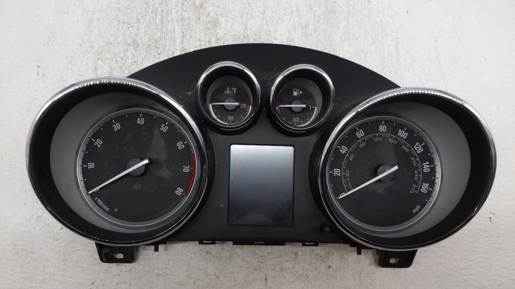 2014-2015 Buick Verano Instrument Cluster Speedometer Gauges P/N:22993180 Fits 2014 2015 OEM Used Auto Parts - Oemusedautoparts1.com
