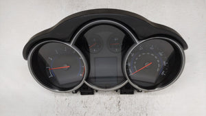 2013-2014 Chevrolet Cruze Instrument Cluster Speedometer Gauges P/N:95129378 Fits 2013 2014 OEM Used Auto Parts - Oemusedautoparts1.com