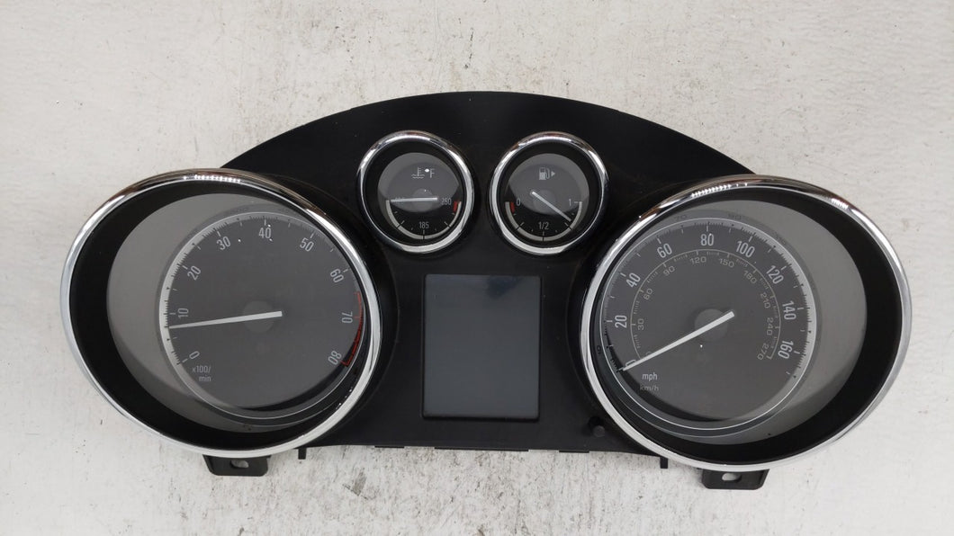 2015-2017 Buick Verano Instrument Cluster Speedometer Gauges P/N:23316331 Fits 2015 2016 2017 OEM Used Auto Parts - Oemusedautoparts1.com