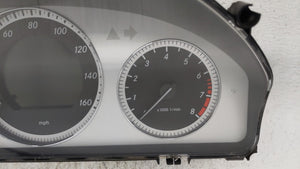 2012 Mercedes-Benz Gla250 Instrument Cluster Speedometer Gauges P/N:204 900 46 07 Fits OEM Used Auto Parts - Oemusedautoparts1.com