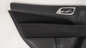 2017 Nissan Pathfinder Rear Left Driver Interior Door Panel Trim - Oemusedautoparts1.com