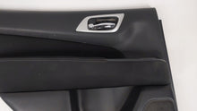 2017 Nissan Pathfinder Rear Left Driver Interior Door Panel Trim - Oemusedautoparts1.com