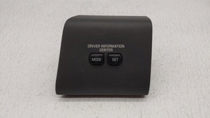 2005 Buick Rendezvous Driver Information Center Console Switch 12199216 - Oemusedautoparts1.com