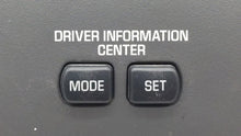 2005 Buick Rendezvous Driver Information Center Console Switch 12199216 - Oemusedautoparts1.com