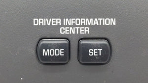 2005 Buick Rendezvous Driver Information Center Console Switch 12199216 - Oemusedautoparts1.com