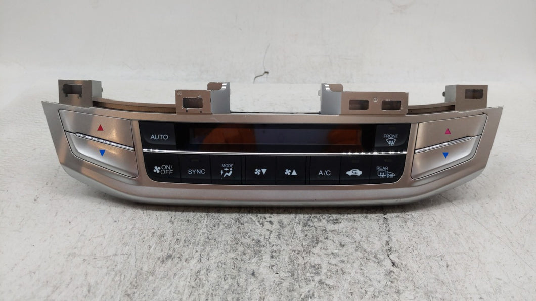 2013-2015 Honda Accord Climate Control Module Temperature AC/Heater Replacement P/N:79600 T2F A611 M1 79600 T2F A411 M1 Fits OEM Used Auto Parts - Oemusedautoparts1.com