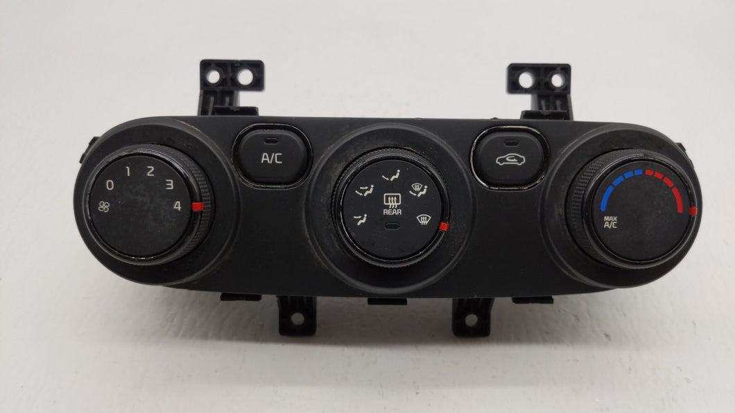 2017-2018 Kia Forte Climate Control Module Temperature AC/Heater Replacement P/N:97250-A7XXX 97250-B0AA0 Fits 2017 2018 OEM Used Auto Parts - Oemusedautoparts1.com